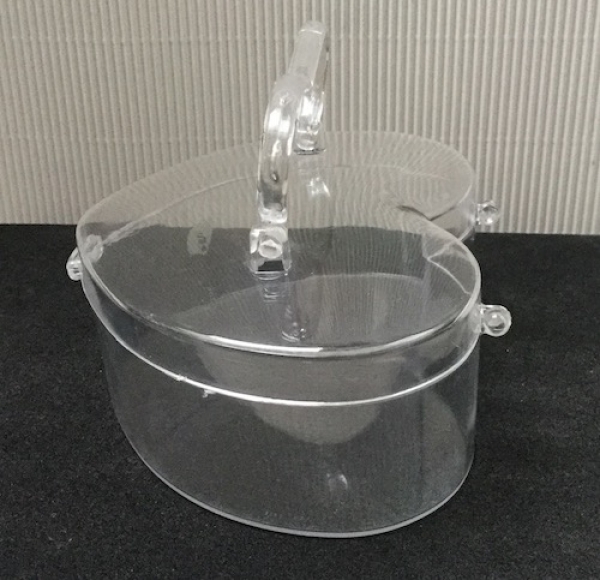 Plexiglasdose Herz